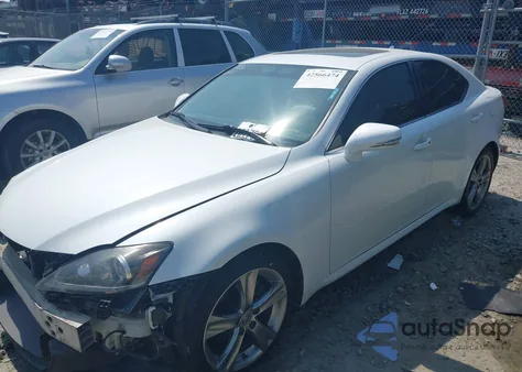 2012 Lexus Is 250 z USA, uszkodzony, nr VIN JTHBF5C24C5166951